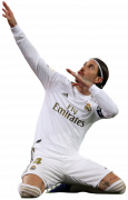 Sergio Ramos football render