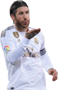 Sergio Ramos football render