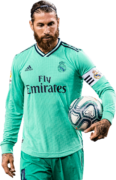 Sergio Ramos football render