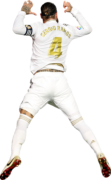 Sergio Ramos football render