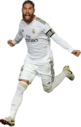 Sergio Ramos football render