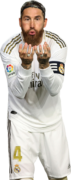 Sergio Ramos football render