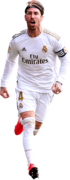 Sergio Ramos football render