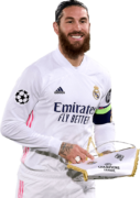 Sergio Ramos football render