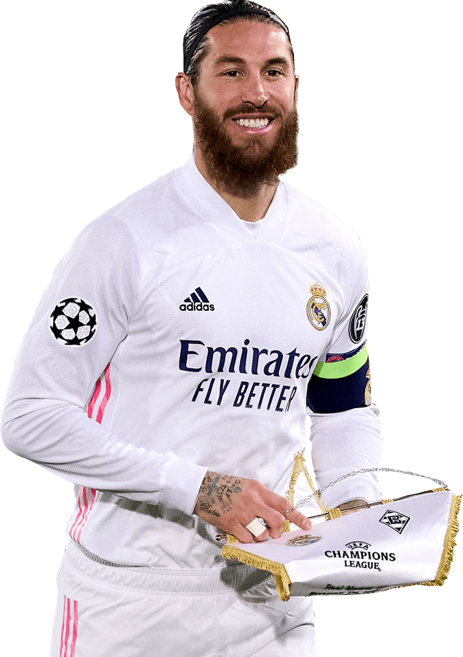 Sergio Ramos football render - 76353 - FootyRenders