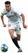 Sergio Reguilón football render