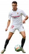 Sergio Reguilón football render