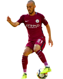 David Silva football render