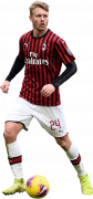 Simon Kjaer football render