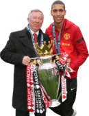 Sir Alex Ferguson & Chris Smalling football render