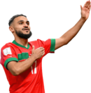 Sofiane Boufal football render