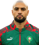 Sofyan Amrabat football render