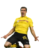 Henrikh Mkhitaryan football render