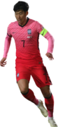 Son Heung-Min football render