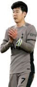 Son Heung-min football render