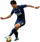 Son Heung Min football render