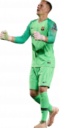 Marc-André ter Stegen football render