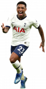 Steven Bergwijn football render