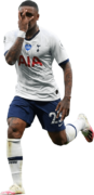 Steven Bergwijn football render