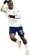 Steven Bergwijn football render