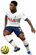 Steven Bergwijn football render