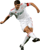 Steven Gerrard football render