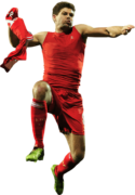 Steven Gerrard football render