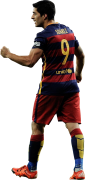 Luis Suarez football render