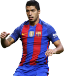 Luis Suarez football render