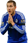 Eden Hazard football render