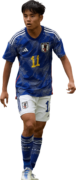 Takefusa Kubo football render