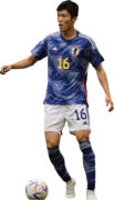 Takehiro Tomiyasu football render