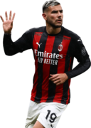 Theo Hernandez football render