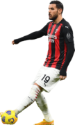 Theo Hernandez football render