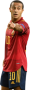 Thiago Alcantara football render