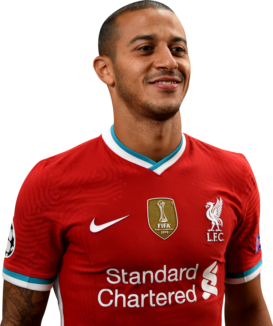 Thiago Alcantara football render - 71591 - FootyRenders