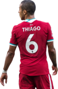 Thiago Alcantara football render