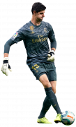 Thibaut Courtois football render