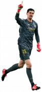 Thibaut Courtois football render