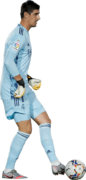 Thibaut Courtois football render