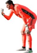 Thibaut Courtois football render