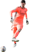 Thibaut Courtois football render