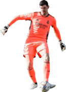 Thibaut Courtois football render