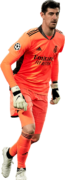 Thibaut Courtois football render