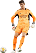 Thibaut Courtois football render