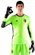 Thibaut Courtois football render