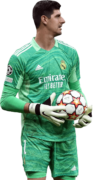 Thibaut Courtois football render