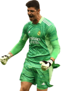 Thibaut Courtois football render