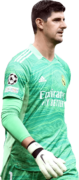 Thibaut Courtois football render