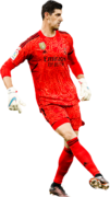 Thibaut Courtois football render